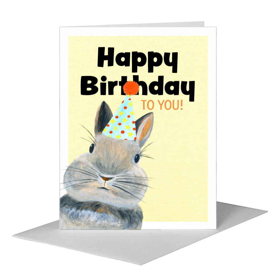 Rabbit Whiskers, Greeting Card (#8034K), A2 Card Front, www.printedcanvas.com