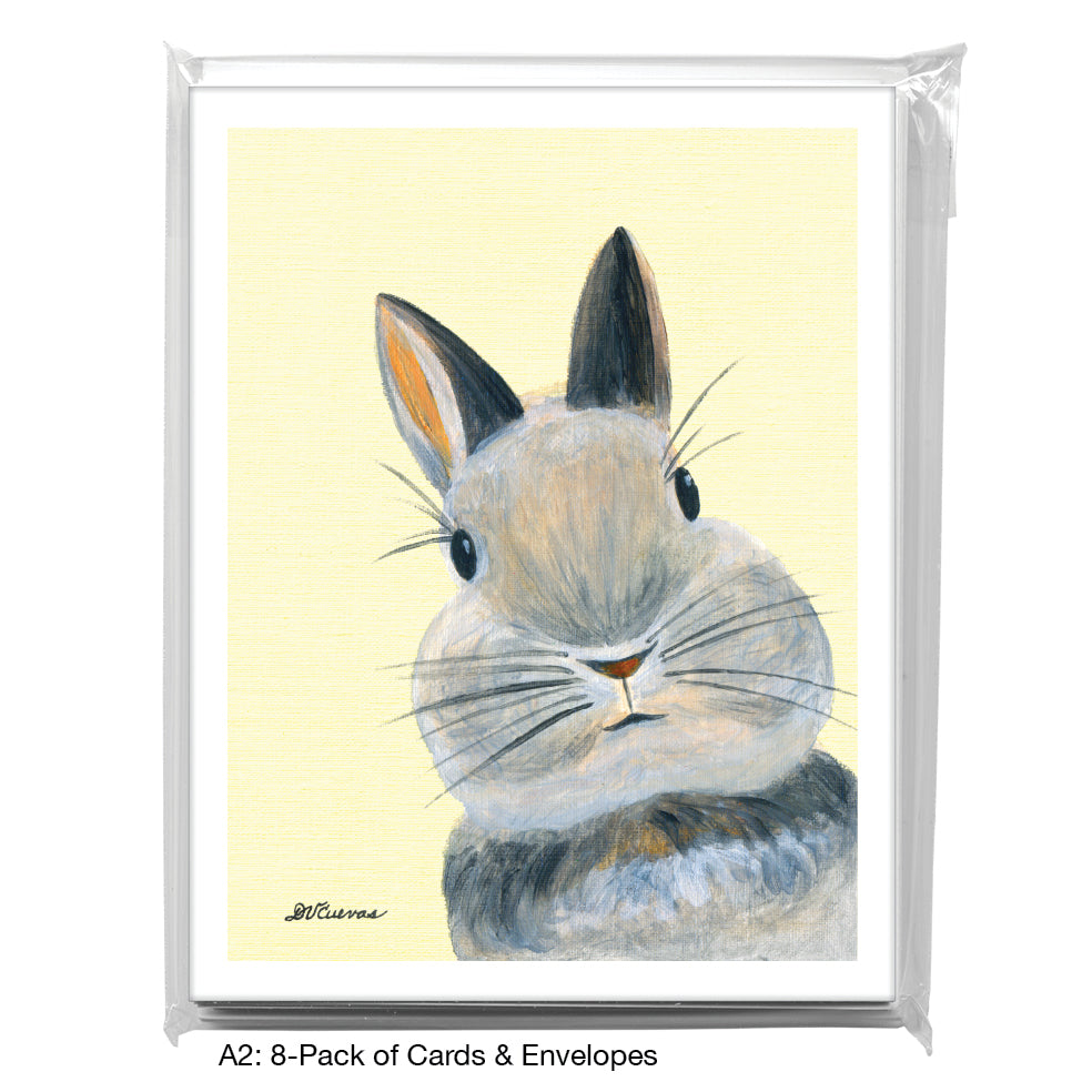 Rabbit Whiskers, Greeting Card (8034M)