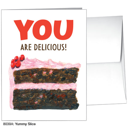 Yummy Slice, Greeting Card (8039A)
