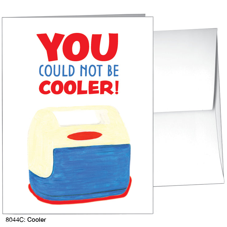 Cooler, Greeting Card (8044C), A2 Card Front, www.printedcanvas.com