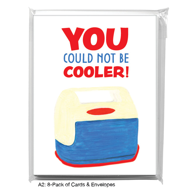 Cooler, Greeting Card (8044C), 8-Pack, www.printedcanvas.com
