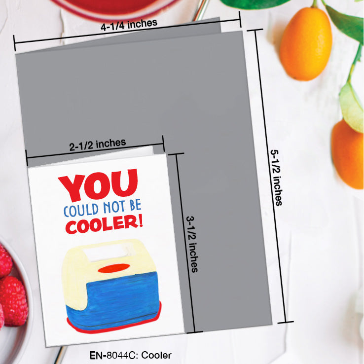 Cooler, Greeting Card (8044C), Enclosure Card, www.printedcanvas.com