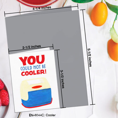 Cooler, Greeting Card (8044C), Enclosure Card, www.printedcanvas.com