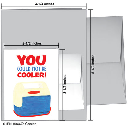 Cooler, Greeting Card (8044C), Enclosure Card, www.printedcanvas.com