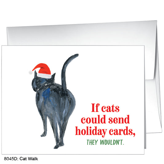 Cat Walk, Greeting Card (#8045D)
