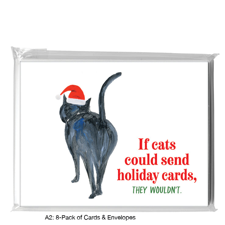 Cat Walk, Greeting Card (#8045D)