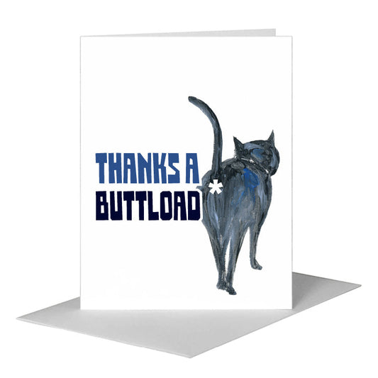 Cat Walk, Greeting Card (#8045PA) A2 Card Front, www.printedcanvas.com