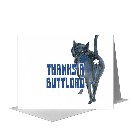Cat Walk, Greeting Card (#8045P) A2 Card Front, www.printedcanvas.com