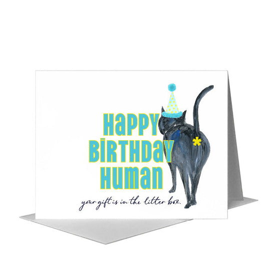 Cat Walk, Greeting Card (#8045Q) A2 Card Front, www.printedcanvas.com