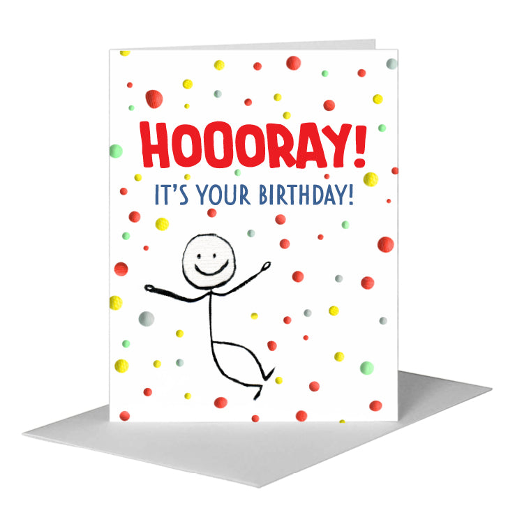 Stick Figures, Greeting Card (#8047RC), A2 Card Front, www.printedcanvas.com