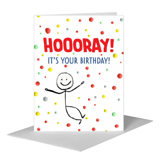 Stick Figures, Greeting Card (#8047RC) A2 Card Front, www.printedcanvas.com