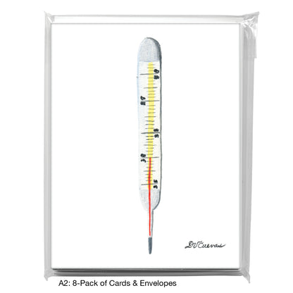 Thermometer 1, Greeting Card (8051)