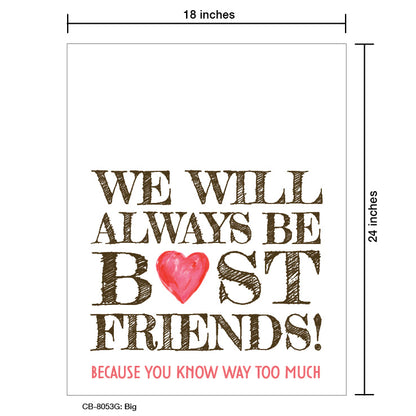 Big, Card Board (8053G), 18'x24 PosterBoard at www.printedcanvas.com