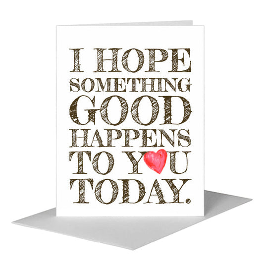 Big, Greeting Card (#8053M) A2 Card Front, www.printedcanvas.com