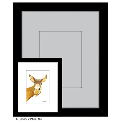 Donkey Face, Print (#8055A)