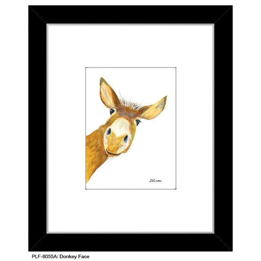Donkey Face, Print (#8055A)