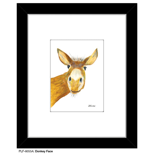 Donkey Face, Print (#8055A)