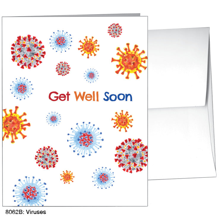 Viruses, Greeting Card (#8062B)