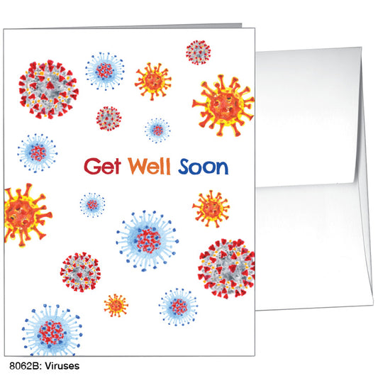 Viruses, Greeting Card (#8062B)
