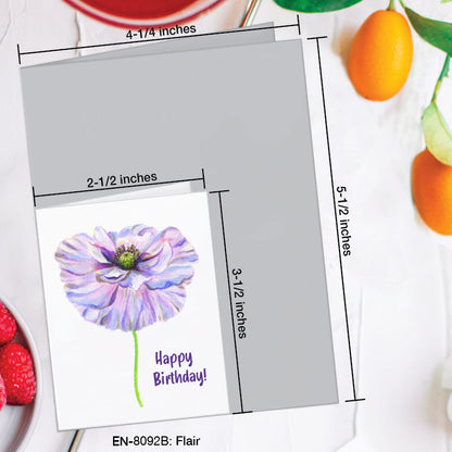 Flair, Greeting Card (8092B), Enclosure, www.printedcanvas.com