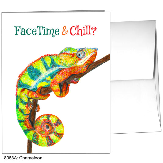 Chameleon, Greeting Card (8063A)