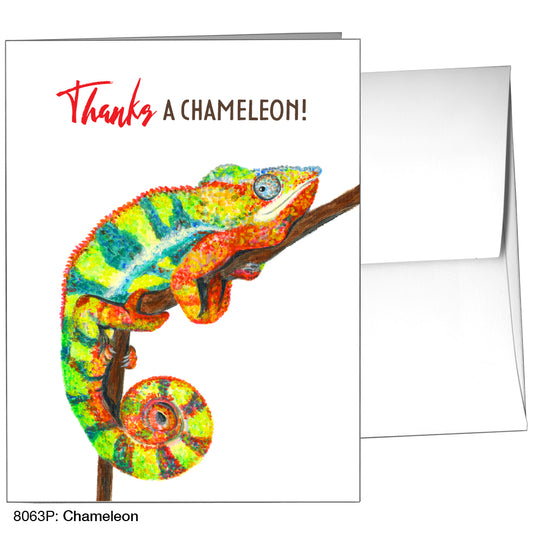 Chameleon, Greeting Card (8063P)