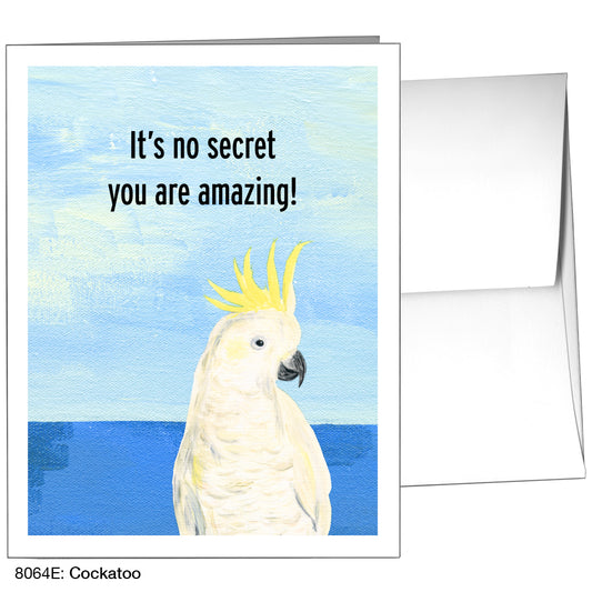 Cockatoo, Greeting Card (8064E)