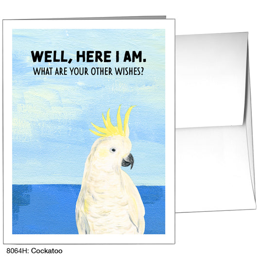Cockatoo, Greeting Card (8064H)