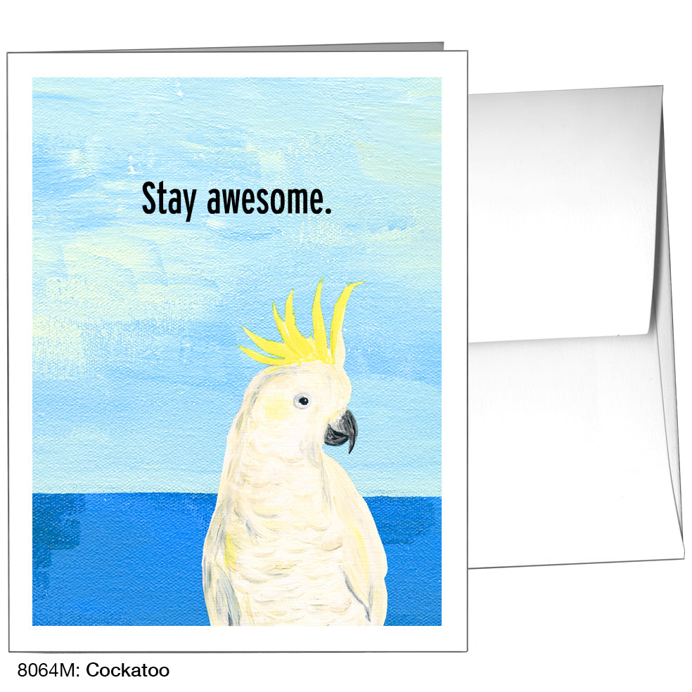 Cockatoo, Greeting Card (8064M)