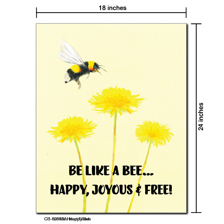 Happy Bee, Card Board (8066AA)
