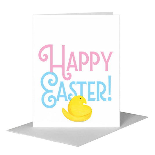 Peep Mashmallow, Greeting Card (#8070B) A2 Card Front, www.printedcanvas.com