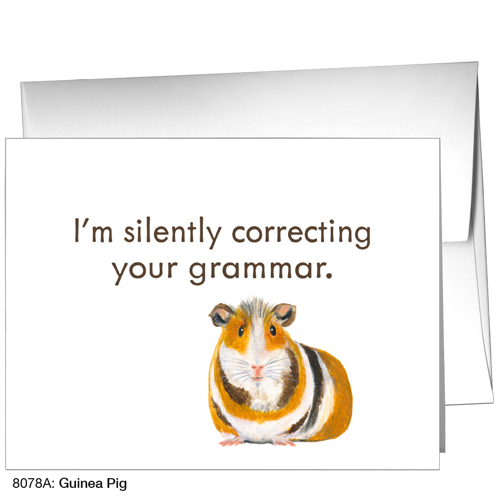 Guinea Pig, Greeting Card (8078A)