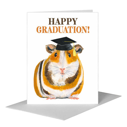 Guinea Pig, Greeting Card (#8078EA) A2 Card Front, www.printedcanvas.com