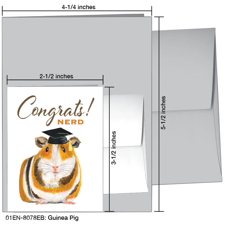 Guinea Pig, Greeting Card (8078EB), Enclosure, printedcanvas.com
