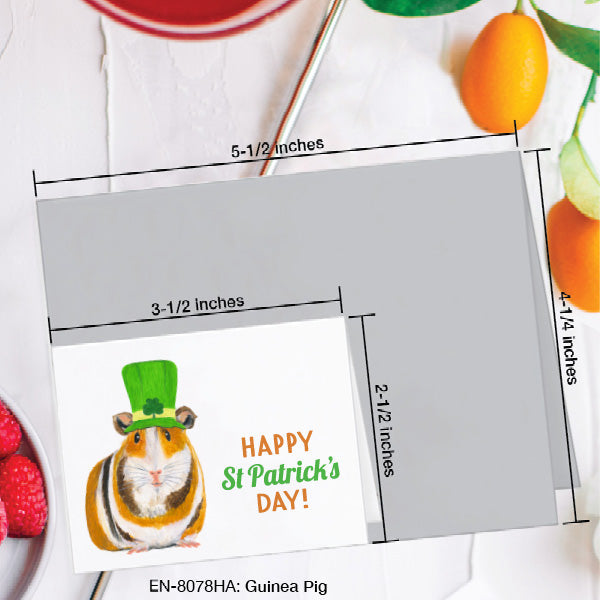 Guinea Pig, Greeting Card (8078HA), Enclosure, www.printedcanvas.com