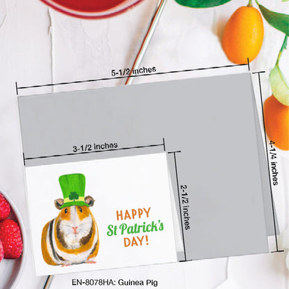 Guinea Pig, Greeting Card (8078HA), Enclosure, www.printedcanvas.com