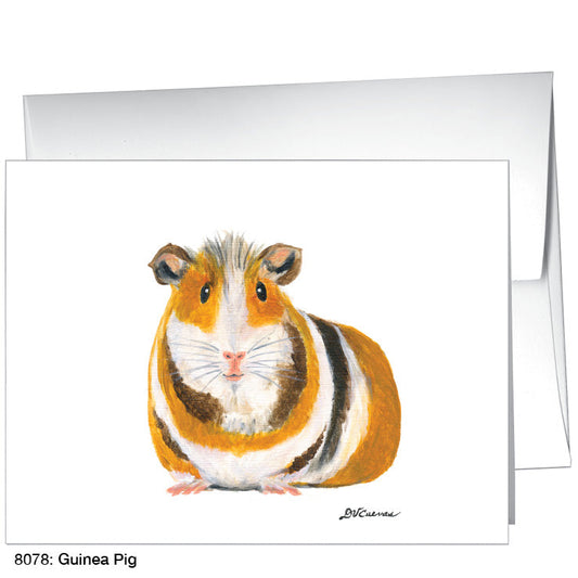 Guinea Pig, Greeting Card (8078C), A2 Card Front, www.printedcanvas.com