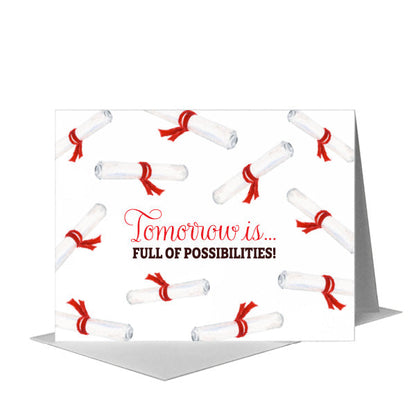 Scroll, Greeting Card (#8081A), A2 Card Front, www.printedcanvas.com