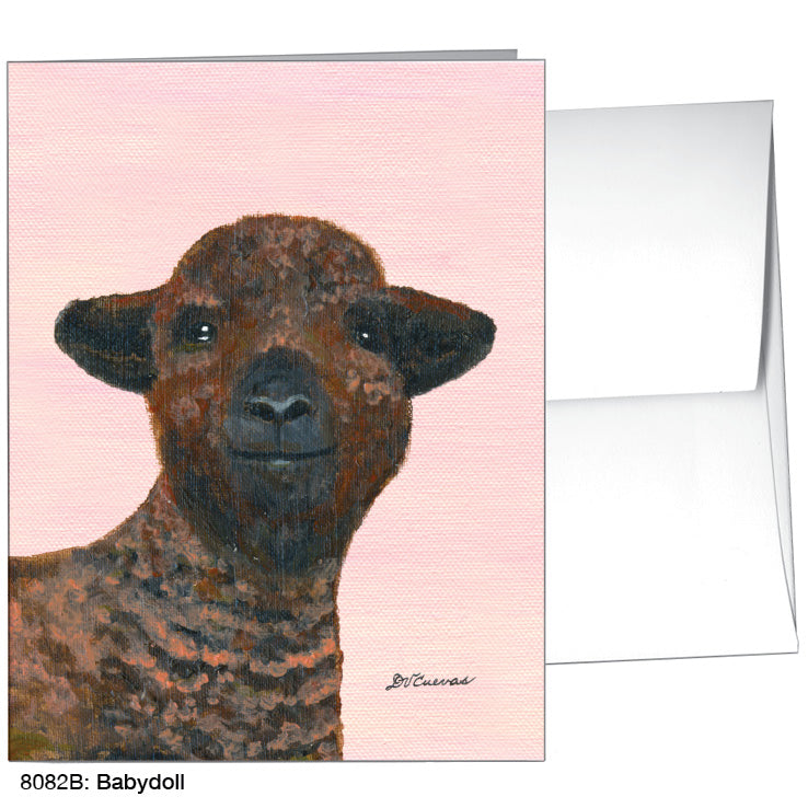 Babydoll, Greeting Card (8082B), A2 Card, printedcanvas.com
