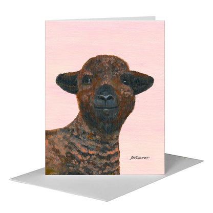 Babydoll, Greeting Card (#8082B) A2 Card Front, www.printedcanvas.com