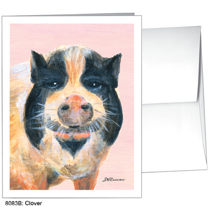 Clover, Greeting Card (8083B), A2 Card, www.printedcanvas.com