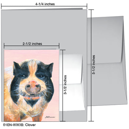 Clover, Greeting Card (8083B)