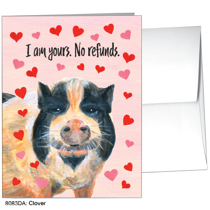 Clover, Greeting Card (8083DA), A2 Card, www.printedcanvas.com