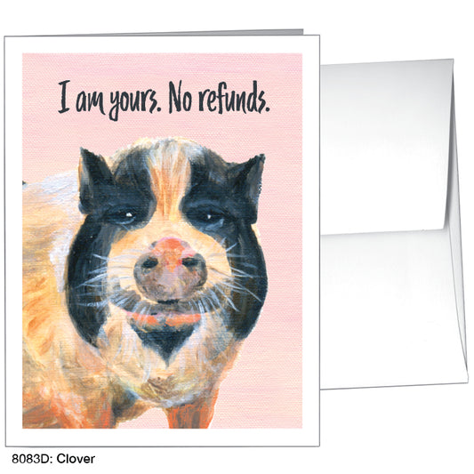Clover, Greeting Card (8083D), A2 Card, www.printedcanvas.com