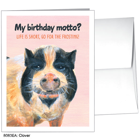 Clover, Greeting Card (8083EA), A2 Card, www.printedcanvas.com