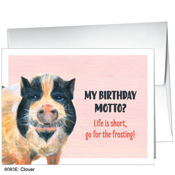 Clover, Greeting Card (8083E), A2 Card, www.printedcanvas.com