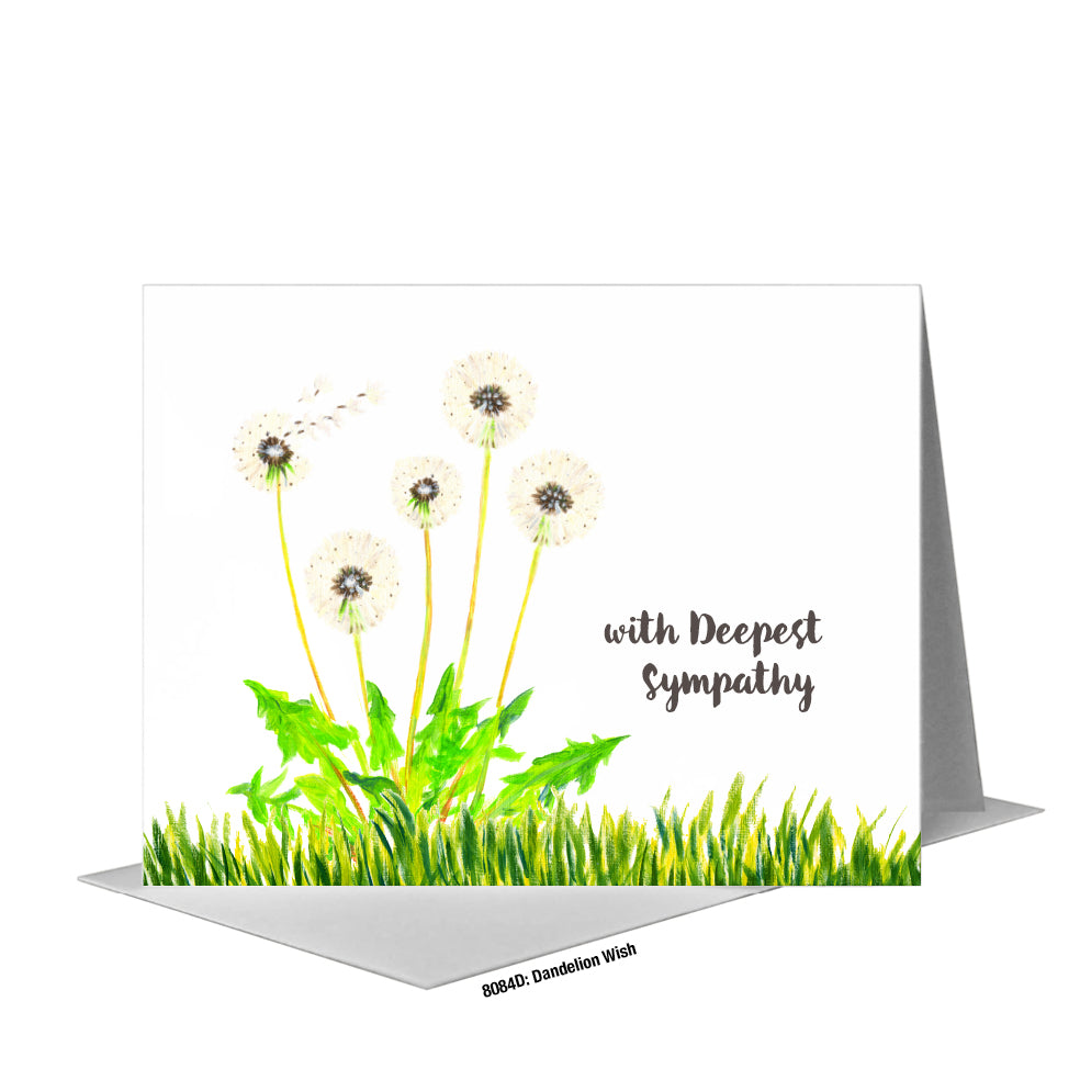 Dandelion Wish, Greeting Card (#8084D)