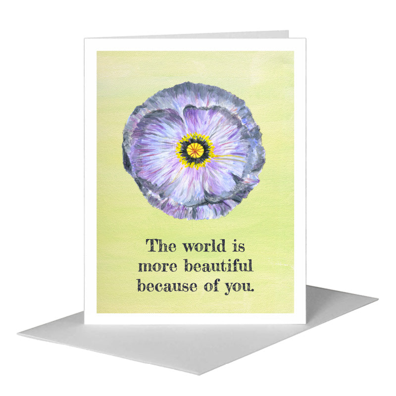 Remembrance, Greeting Card (#8088A) A2 Card Front, www.printedcanvas.com