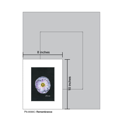 Remembrance, Print (#8088C)