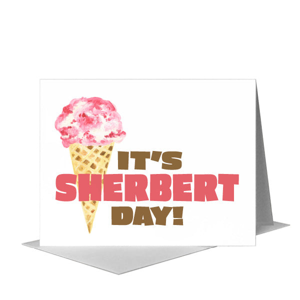 Sorbet, Greeting Card (#8089B) A2 Card Front, www.printedcanvas.com